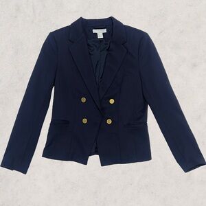 H&M Navy Blue Blazer - Size 10